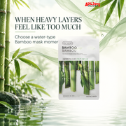 THE FACE SHOP Real Nature Bamboo 20 g mask — light format for heavy-layer aversion creative for Adilsons Mauritius