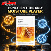 THE FACE SHOP Real Nature Honey Face Mask 20g ad: HONEY ISN’T THE ONLY MOISTURE PLAYER.