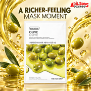Adilsons creative for The Face Shop Real Nature Olive mask — A RICHER-FEELING MASK MOMENT
