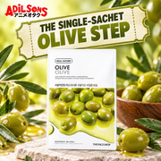 Adilsons creative for The Face Shop Real Nature Olive mask — THE SINGLE-SACHET OLIVE STEP