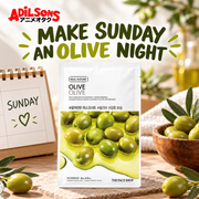 Adilsons creative for The Face Shop Real Nature Olive mask — MAKE SUNDAY AN OLIVE NIGHT