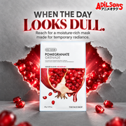 THE FACE SHOP Real Nature Pomegranate mask creative 3: WHEN THE DAY LOOKS DULL.