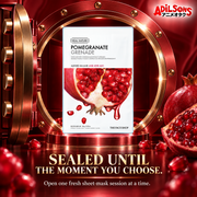 THE FACE SHOP Real Nature Pomegranate mask creative 7: SEALED UNTIL THE MOMENT YOU CHOOSE.