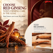THE FACE SHOP Real Nature Red Ginseng 20 g mask — firming purpose creative for Adilsons Mauritius