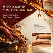 THE FACE SHOP Real Nature Red Ginseng 20 g mask — richer essence preference creative for Adilsons Mauritius