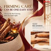 THE FACE SHOP Real Nature Red Ginseng 20 g mask — single-step firming care creative for Adilsons Mauritius