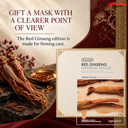 THE FACE SHOP Real Nature Red Ginseng 20 g mask — gift with clear purpose creative for Adilsons Mauritius