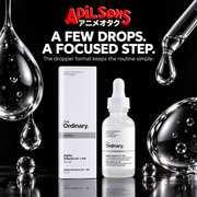 The Ordinary Alpha Arbutin 2% + HA 30ml ad: A FEW DROPS. A FOCUSED STEP.