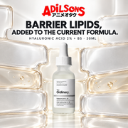 The Ordinary Hyaluronic Acid 2% + B5 30ml creative: barrier lipids.