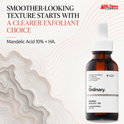 The Ordinary Mandelic Acid 10% + HA 30ml ad — Clearer exfoliant choice