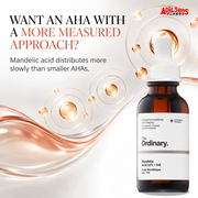 The Ordinary Mandelic Acid 10% + HA 30ml ad — Measured AHA approach