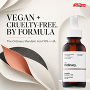 The Ordinary Mandelic Acid 10% + HA 30ml ad — Vegan and cruelty-free formula