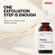The Ordinary Mandelic Acid 10% + HA 30ml ad — Once-daily restraint