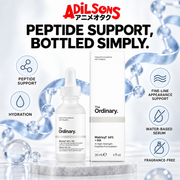Adilsons creative for The Ordinary Matrixyl 10% + HA 30ml — PEPTIDE SUPPORT, BOTTLED SIMPLY.