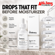Adilsons creative for The Ordinary Matrixyl 10% + HA 30ml — DROPS THAT FIT BEFORE MOISTURIZER