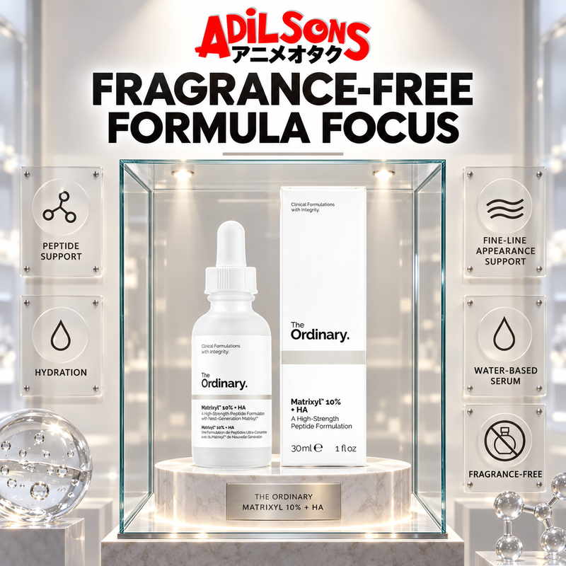 Adilsons creative for The Ordinary Matrixyl 10% + HA 30ml — FRAGRANCE-FREE FORMULA FOCUS
