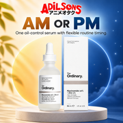 Adilsons Beauty The Ordinary Niacinamide 10% + Zinc 1% 60ml ad: AM OR PM / One oil-control serum with flexible routine timing.