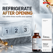 The Ordinary Retinol 0.2% in Squalane 30ml ad — Opened-product storage