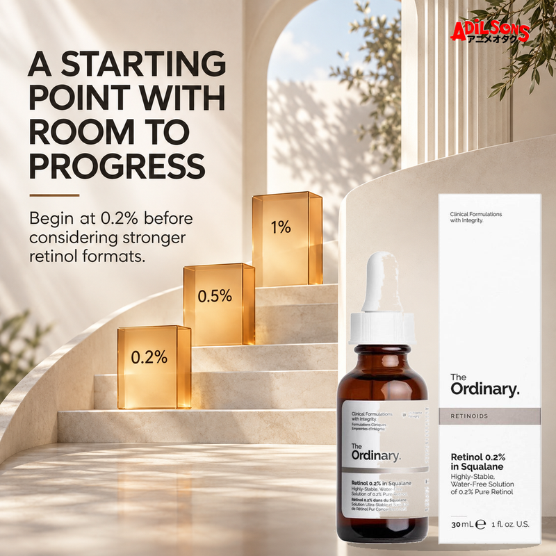 The Ordinary Retinol 0.2% in Squalane 30ml ad — Strength progression