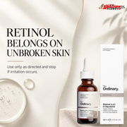 The Ordinary Retinol 0.2% in Squalane 30ml ad — Unbroken-skin safety