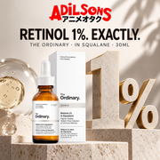 The Ordinary Retinol 1% in Squalane 30ml sales creative: Retinol 1%. Exactly.