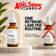 The Ordinary Retinol 1% in Squalane 30ml sales creative: One Retinoid Lane Per Routine.