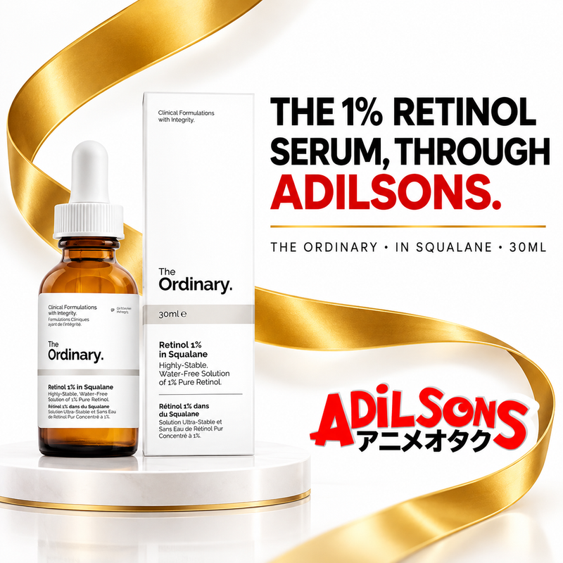 The Ordinary Retinol 1% in Squalane 30ml sales creative: The 1% Retinol Serum, Through Adilsons.