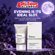 The Ordinary Vitamin C Suspension 23% + HA Spheres 2% 30ml ad: EVENING IS ITS IDEAL SLOT.
