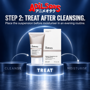 The Ordinary Vitamin C Suspension 23% + HA Spheres 2% ad: STEP 2: TREAT AFTER CLEANSING.