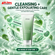 Adilsons creative for Anua Heartleaf Quercetinol Pore Deep Cleansing Foam 150ml — CLEANSING + GENTLE EXFOLIATING CARE