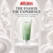 Adilsons creative for Anua Heartleaf Quercetinol Pore Deep Cleansing Foam 150ml — THE FOAM IS THE EXPERIENCE