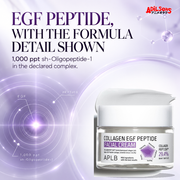 APLB Collagen EGF Peptide Facial Cream 55ml ad — EGF peptide detail