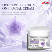 APLB Collagen EGF Peptide Facial Cream 55ml ad — Five care directions