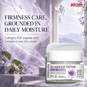 APLB Collagen EGF Peptide Facial Cream 55ml ad — Firmness plus moisture positioning