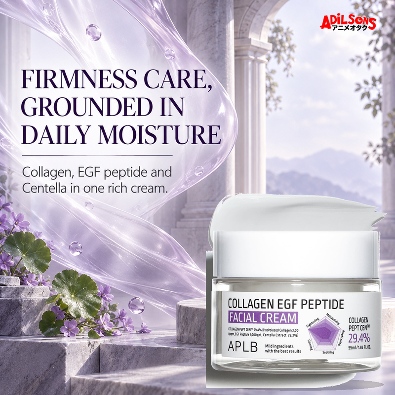 APLB Collagen EGF Peptide Facial Cream 55ml ad — Firmness plus moisture positioning