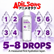 Adilsons Beauty APLB Collagen EGF Peptide Facial Toner 160ml ad: 5–8 DROPS / A measured first hydration layer.
