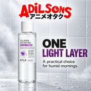 Adilsons Beauty APLB Collagen EGF Peptide Facial Toner 160ml ad: ONE LIGHT LAYER / A practical choice for humid mornings.