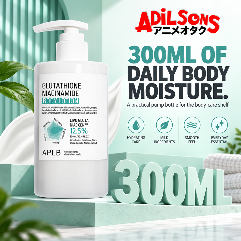 APLB Glutathione Niacinamide Body Lotion 300ml sales creative: 300Ml Of Daily Body Moisture.