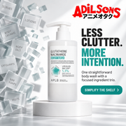 Adilsons creative for APLB Glutathione Niacinamide Body Wash 300ml — LESS CLUTTER. MORE INTENTION.
