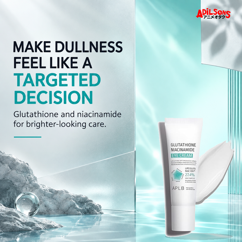 APLB Glutathione Niacinamide Eye Cream 20ml ad — Targeted dullness care