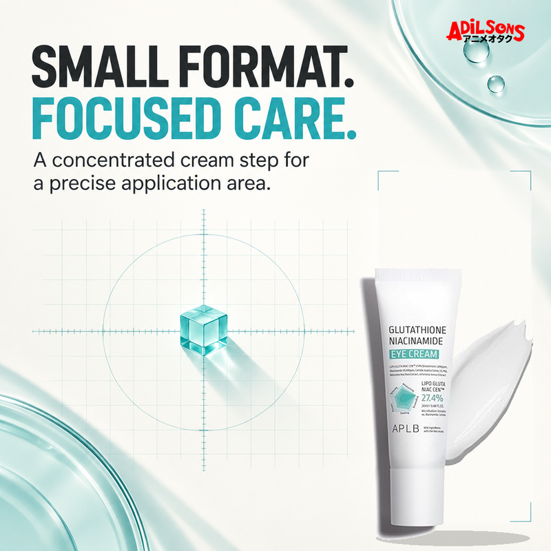 APLB Glutathione Niacinamide Eye Cream 20ml ad — Small targeted format