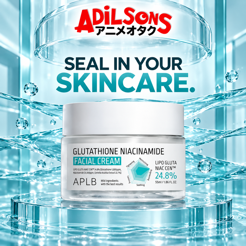 Adilsons creative for APLB Glutathione Niacinamide Facial Cream 55ml — SEAL IN YOUR SKINCARE.