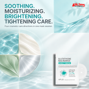 APLB Glutathione Niacinamide Sheet Mask 25ml ad — Four care directions