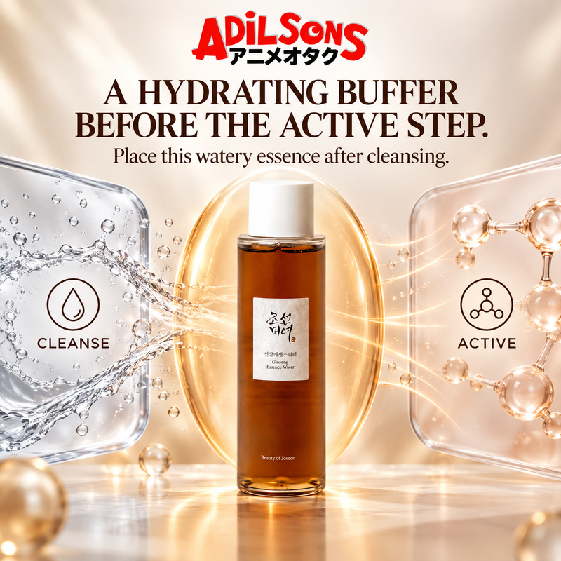 Beauty of Joseon Ginseng Essence Water 150ml sales creative: A Hydrating Buffer Before The Active Step.