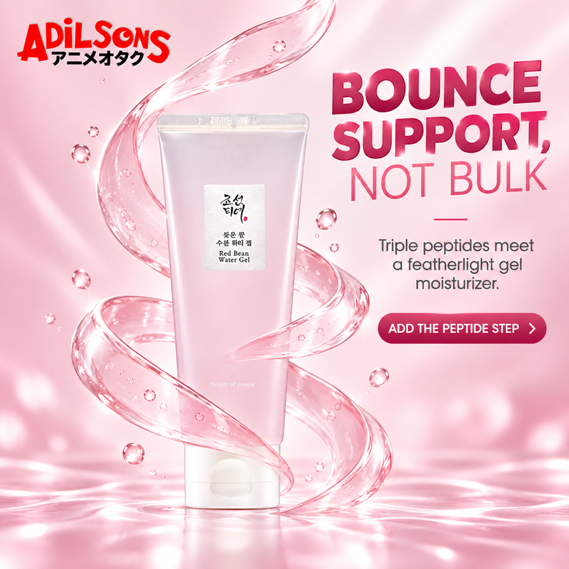 Adilsons creative for Beauty of Joseon Red Bean Water Gel 100ml — BOUNCE SUPPORT, NOT BULK
