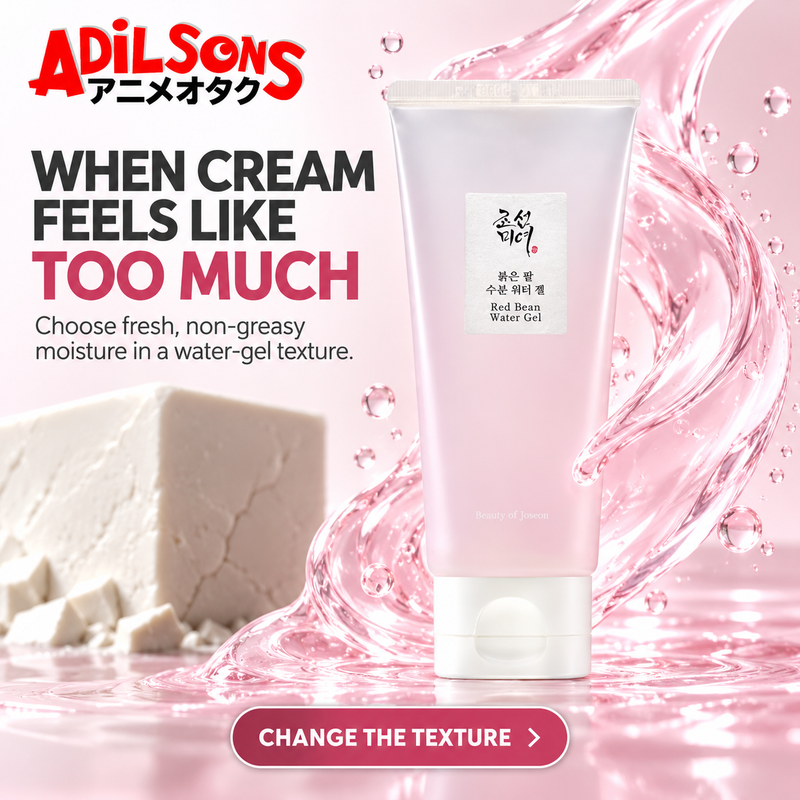 Adilsons creative for Beauty of Joseon Red Bean Water Gel 100ml — WHEN CREAM FEELS LIKE TOO MUCH