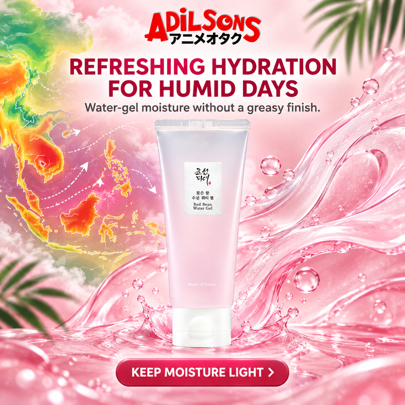Adilsons creative for Beauty of Joseon Red Bean Water Gel 100ml — REFRESHING HYDRATION FOR HUMID DAYS