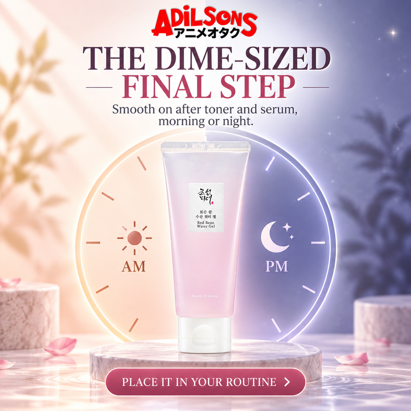 Adilsons creative for Beauty of Joseon Red Bean Water Gel 100ml — THE DIME-SIZED FINAL STEP