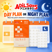 CARE ZONE Cover & Cure Anti-Blemish Patch 60EA ad: DAY PLAN OR NIGHT PLAN.