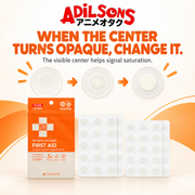 CARE ZONE Cover & Cure Anti-Blemish Patch 60EA ad: WHEN THE CENTER TURNS OPAQUE, CHANGE IT.